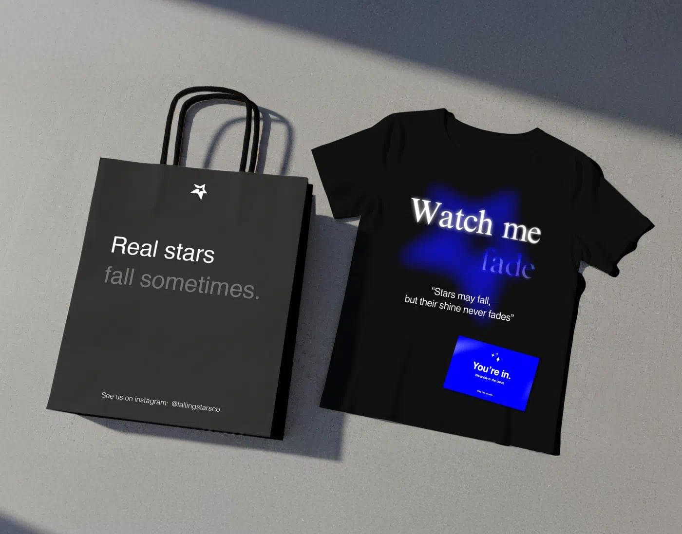 Falling Stars | Brand identity