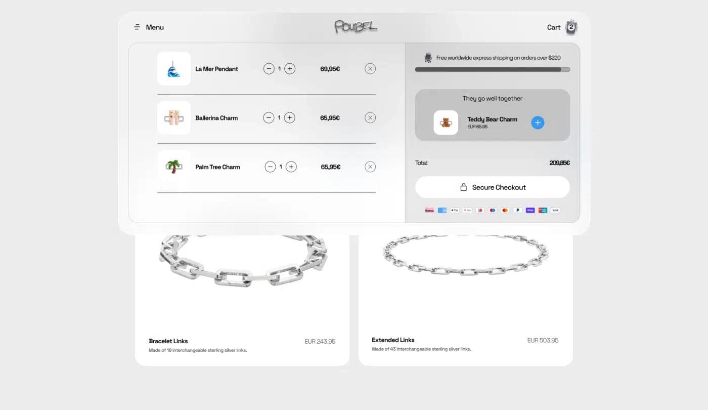 Poubel | Ecommerce Improvements