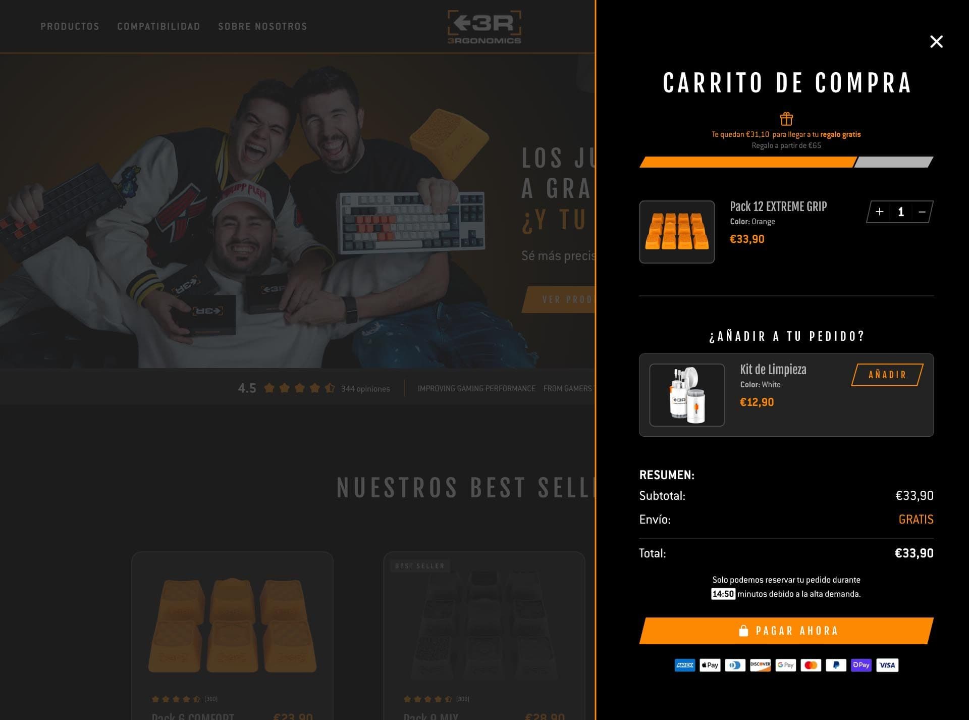 3ERGONOMICS | Ecommerce Design