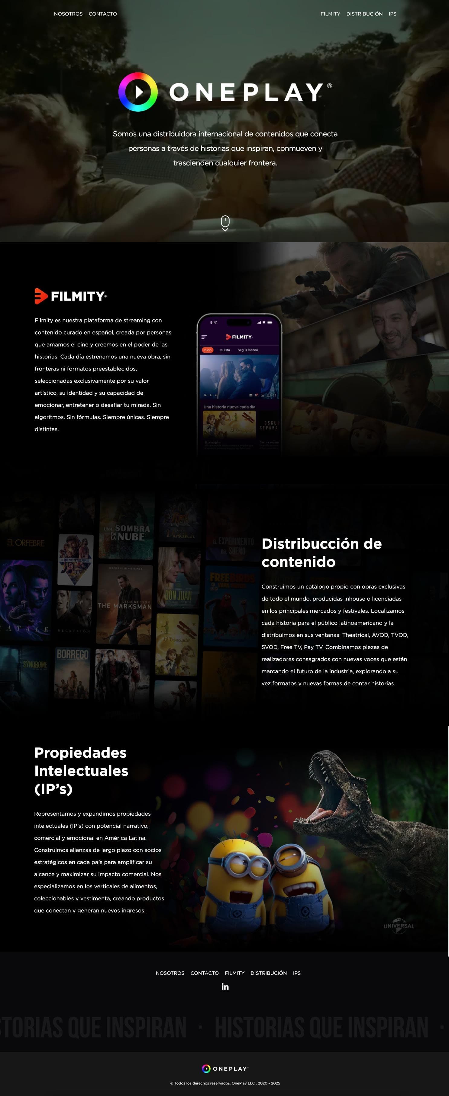 ONEPLAY | Web Design