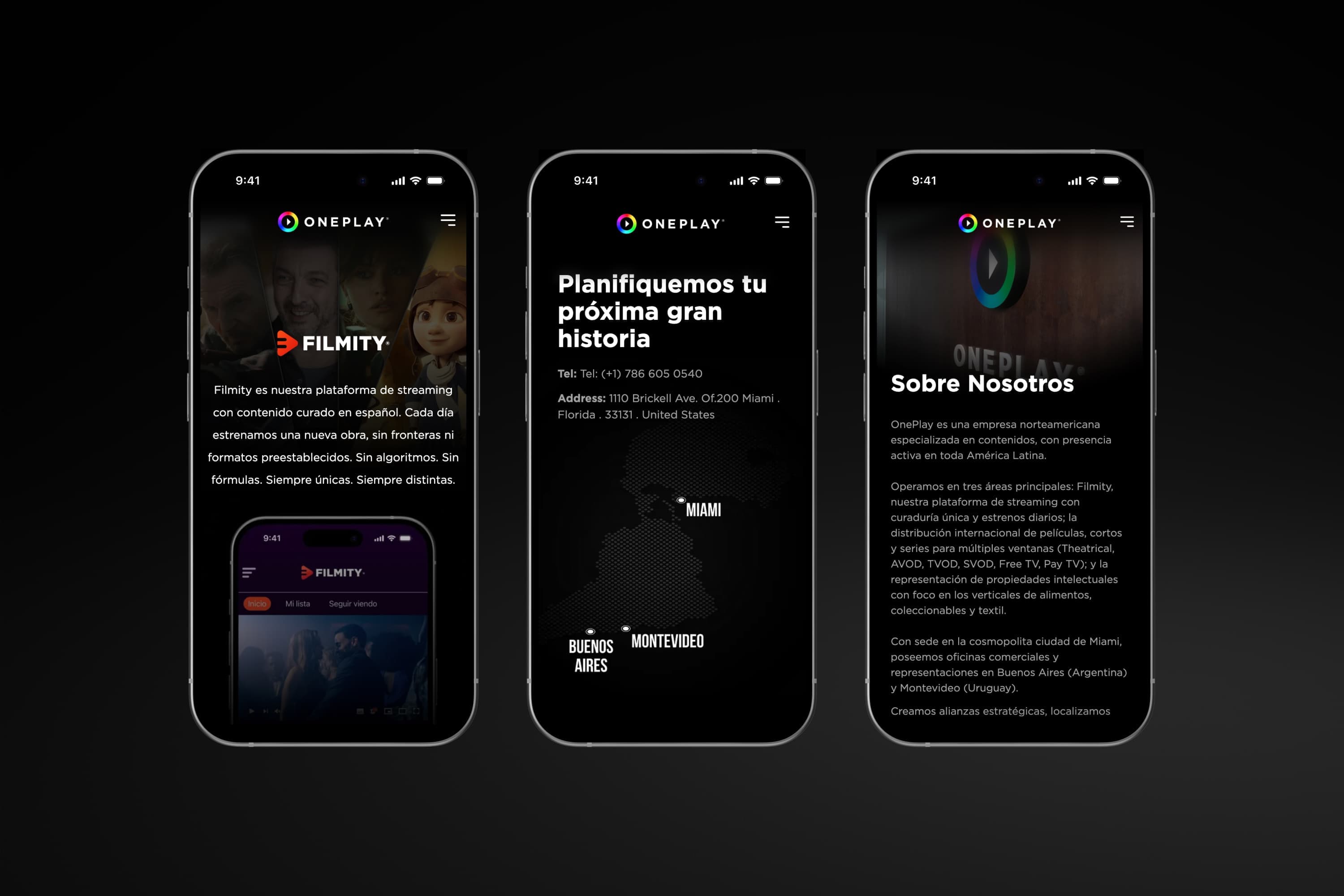 ONEPLAY | Web Design